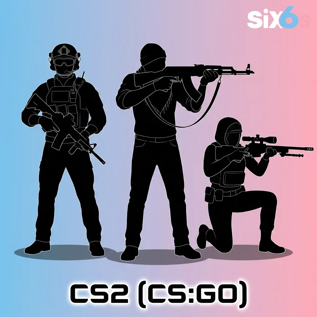 Counter-Strike 2 tactical shooter gameplay showing competitive esports action with teams battling in fast-paced rounds — Six6s in Pakistan
