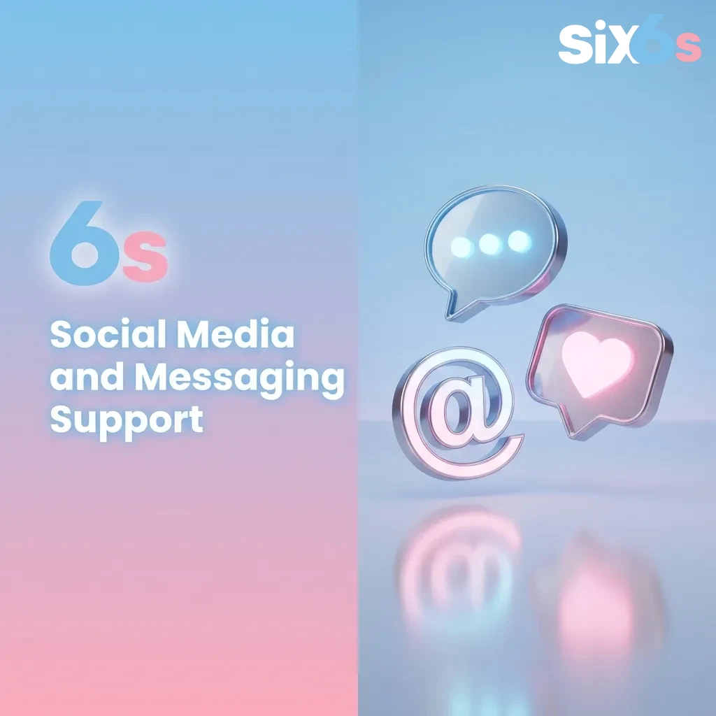 Customer support via WhatsApp, Telegram, and Facebook Messenger for quick answers and mobile-friendly assistance — Six6s in Pakistan