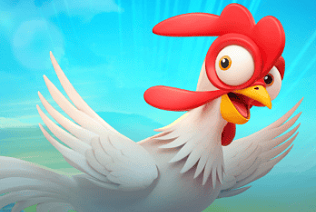 chicken dash game card
